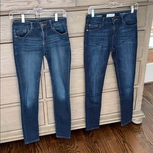 DL1961 denim, 2 pairs